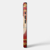 Red Cricket Balls Abstracte kunst Print Design Case-Mate iPhone Case (Achterkant / Links)