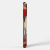 Red Cricket Balls Abstracte kunst Print Design Case-Mate iPhone Case (Achterkant / Rechts)