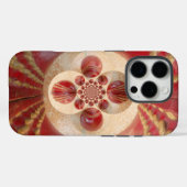 Red Cricket Balls Abstracte kunst Print Design Case-Mate iPhone Case (Achterkant (horizontaal))