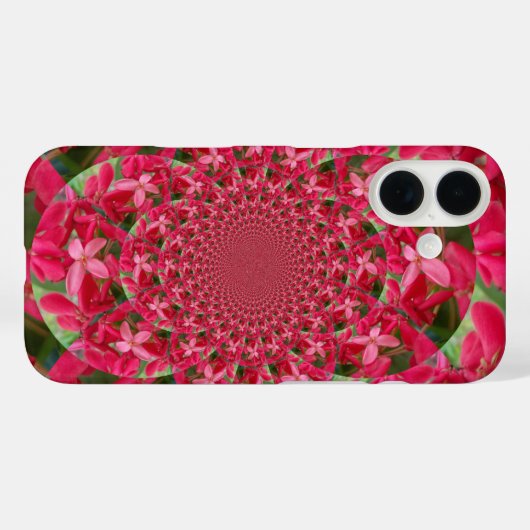 Red Crimson Case-Mate iPhone Case (Achterkant (horizontaal))