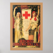 Red Cross Christmas Roll Call Poster (Voorkant)