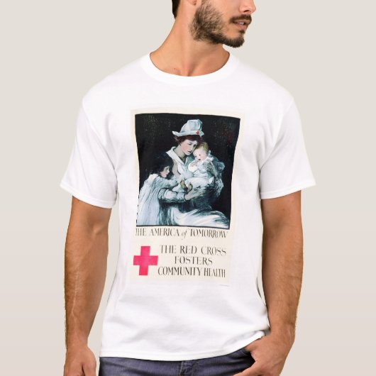 Red Cross Fosters Community Health (US00020A) T-shirt (Voorkant)