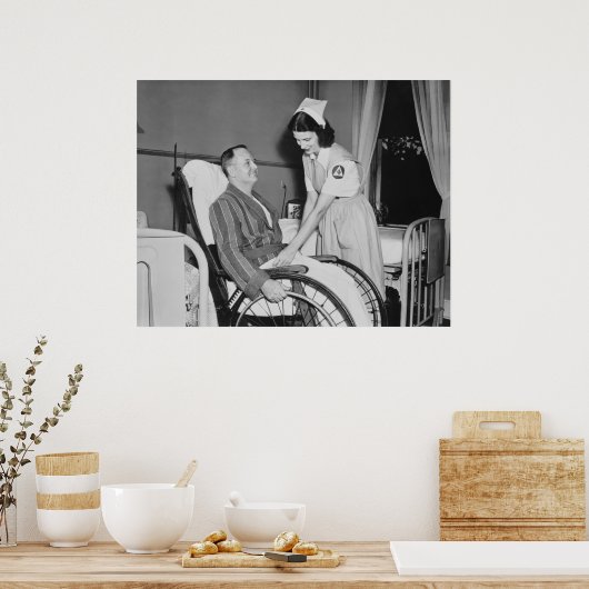 Red Cross Nurse's Aide: 1940 Poster (Keuken)