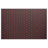 Red Crossed Rock Hammers Stof (Fat Quarter)