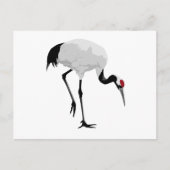 Red-Crowned Crane (alias Red-Crowned Crane) Japans Briefkaart (Voorkant)