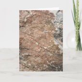 Red Crumbling Rock Face Kaart (Voorkant)