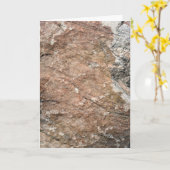 Red Crumbling Rock Face Kaart (Gele Bloem)