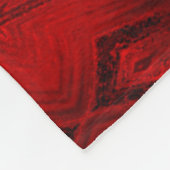 Red Crystal 5 Fleece Deken (Hoek)