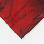 Red Crystal 6 Fleece Deken (Hoek)