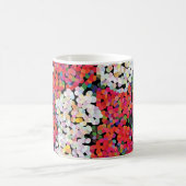 Red Crystal Floral Blooms Koffiemok (Center)