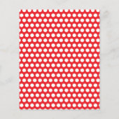 Red Cupcake & Polka Dot, Cake Store Adverteren Flyer (Achterkant)