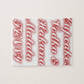 Red Cupcakes Vodka Hakuna Matata FUNNY. Legpuzzel (Horizontaal)