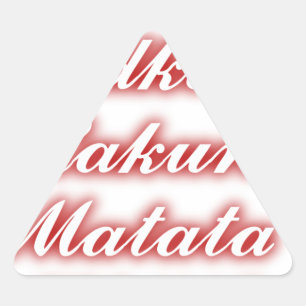 Red Cupcakes Vodka Hakuna Matata FUNNY. Sticker