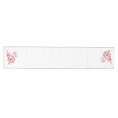 Red Cupid met Bow en Arrow Medium Tafelloper (Horizontaal)