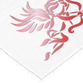 Red Cupid met Bow en Arrow Medium Tafelloper (Hoek)