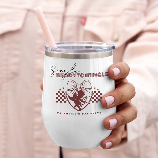 Red Cupid Singles Valentijnsdag Party