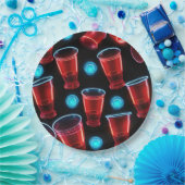 Red Cups Bier Bash Papieren Bordje (Feest)
