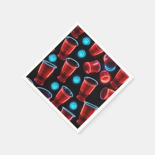 Red Cups Bier Bash Servet (Hoek)