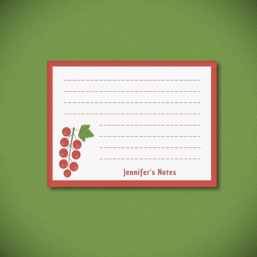 Red Currant Post-it® Notes