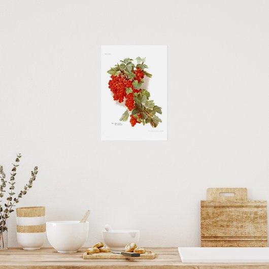 Red Currant "The Southwell" Poster (Keuken)
