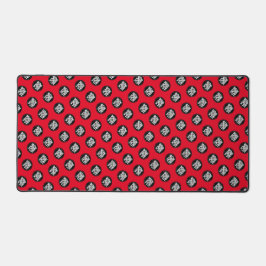 Red Custom Business Logo Pattern Bureaumat