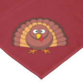 Red Custom Thanksgiving Table Cloth Turkije Tafelkleed (Gekanteld)