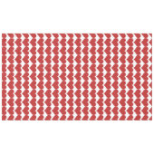 Red Cute Hearts Pattern Tablecloth Tafelkleed (Voorkant (Horizontaal))