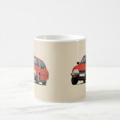 Red CX GTi - twee afbeeldingen Koffiemok (Center)