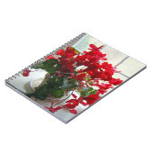 Red Cyclamen Flowers Notitieboek (Linkerzijde)