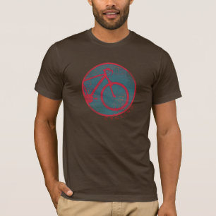 Red Cycling mode-stijl T-shirt