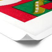 Red Czechoslovak Matchbox Labels Grid Print (Hoek)