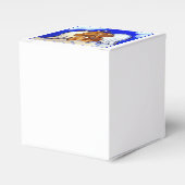 Red Dachshund Angel Bedankdoosjes (Voorkant Zijde)