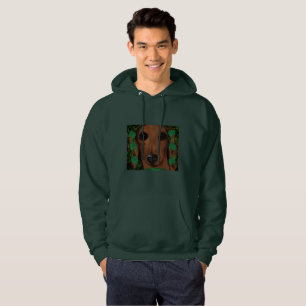 Red Dachshund Hoodie