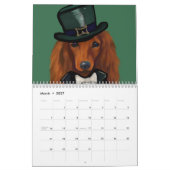 Red Dachshund Kalender (Mar 2027)