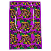 RED DACHSHUND MEDIUM CADEAUZAKJE (Voorkant)