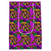 RED DACHSHUND MEDIUM CADEAUZAKJE (Achterkant)