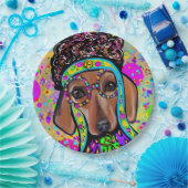 RED DACHSHUND PAPIEREN BORDJE (Feest)