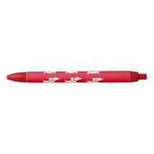 Red Dachshund Wiener Dog Ink Pen (Voorkant)