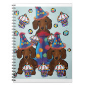 Red Dachshunds Notitieboek (Voorkant)