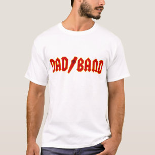 Red Dad Band T-shirt