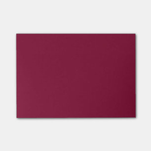 Red Dahlia Brick Maroon Burgundy 2015 Color Trend Post-it® Notes
