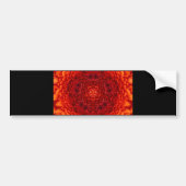 RED DAHLIA BUMPERSTICKER (Voorkant)