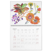 Red Dahlia Calendar Kalender (Mar 2026)