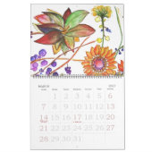 Red Dahlia Calendar Kalender (Mar 2027)
