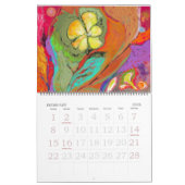 Red Dahlia Calendar Kalender (Feb 2026)