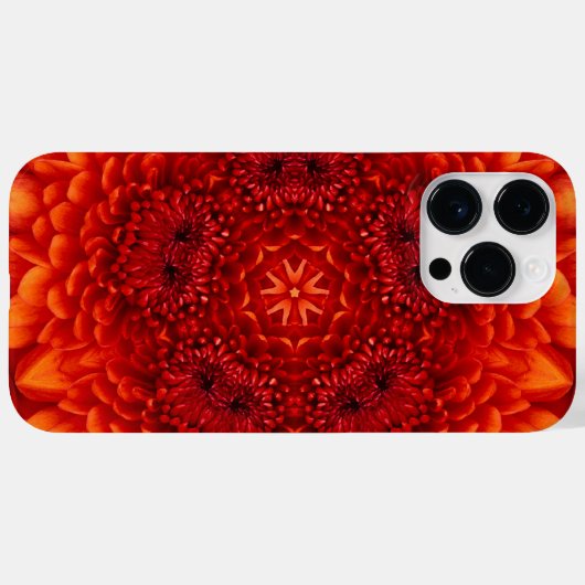 RED DAHLIA Case-Mate iPhone CASE (Achterkant (horizontaal))