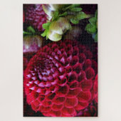 Red Dahlia Challenge Puzzle Legpuzzel (Verticaal)