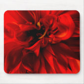 Red Dahlia Extreme Closeup Mouse Pad Muismat (Voorkant)