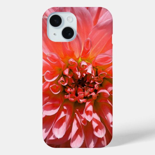 Red Dahlia Flower Case-Mate iPhone Case (Achterkant)