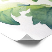 Red Dahlia Flowers Art Print Poster (Hoek)